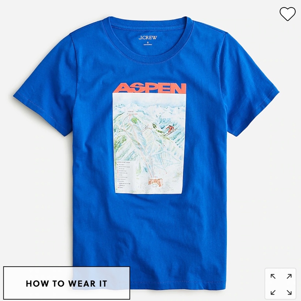 NWT Aspen broken-in jersey T-shirt 2XL